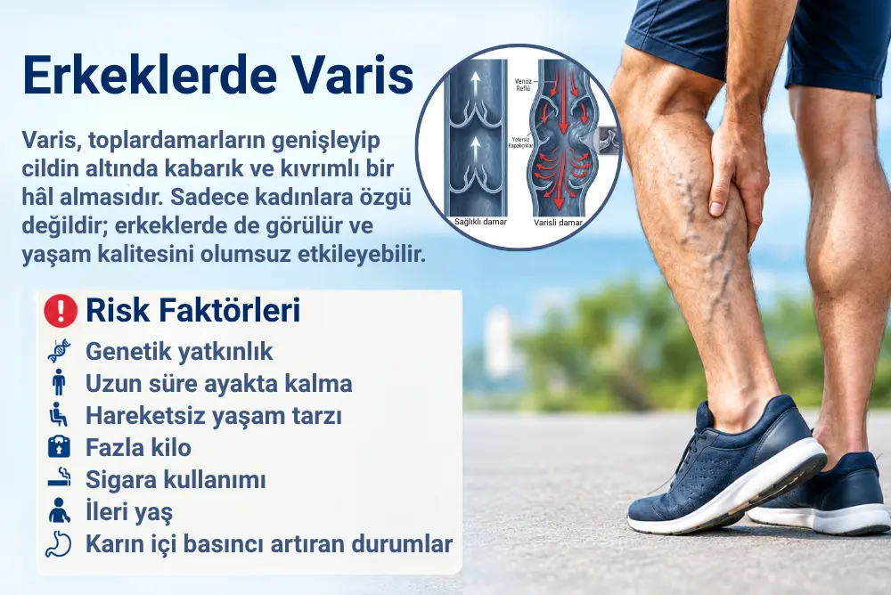 Erkeklerde Varis Erkeklerde Varis | Prof. Dr. Hüseyin Okutan